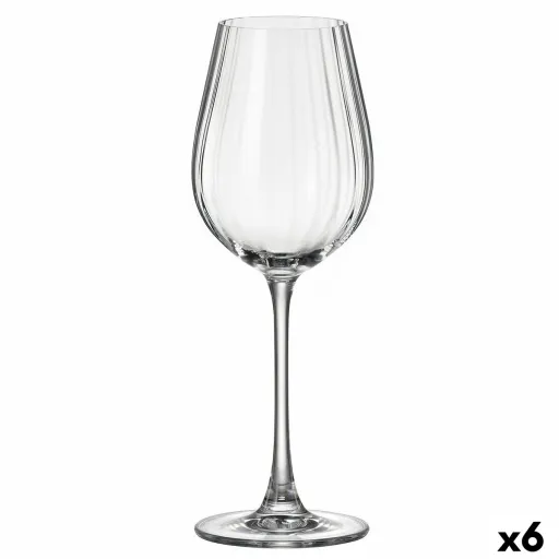 Copo para Vinho Bohemia Crystal Optic Transparente 400 ml 6 Unidades