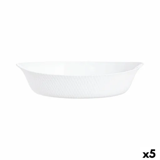 Recipiente de Cozinha Luminarc Smart Cuisine 32 x 20 cm Branco Vidro (6 Unidades)