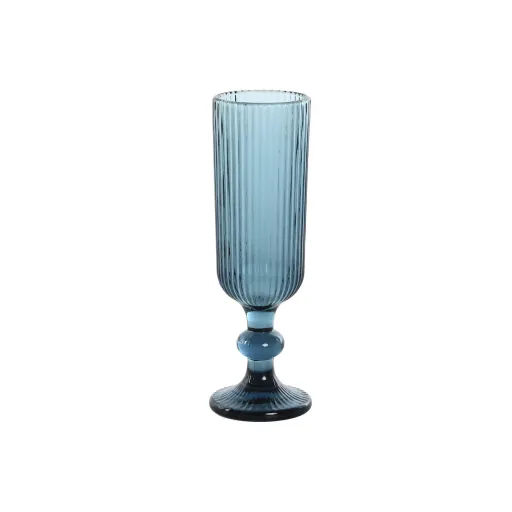 Conjunto de Copos DKD Home Decor Azul Cristal 150 ml