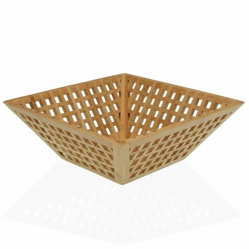 Fruteira Versa Bambu (28 x 9,8 x 28 cm)