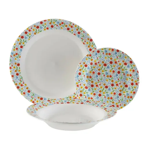 Conjunto de Louça Versa Flandes 18 Peças Porcelana