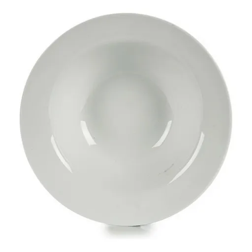 Prato para Massa Branco Porcelana 23 x 6,5 x 23 cm (Ø 23 cm)