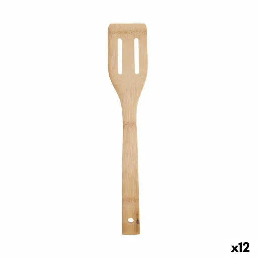 Espátula de Cozinha 30 cm Bambu (12 Unidades)