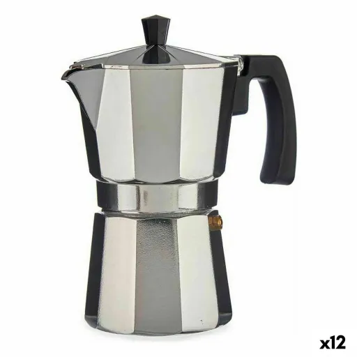 Cafeteira Italiana A11RA-600 Prateado Alumínio 300 ml (12 Unidades)