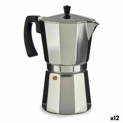 Cafeteira Italiana A111RA-1200 Prateado Alumínio 650 ml (12 Unidades)