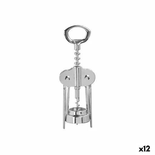 Saca-Rolhas Metal 5,7 x 17 x 4 cm (12 Unidades)