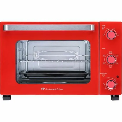 Mini Forno Elétrico Continental Edison CEMF35R Vermelho 35 L