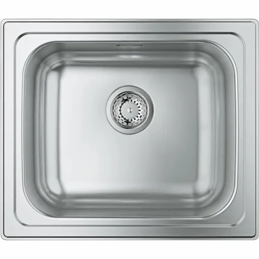 Torneira Monocomando Grohe 31719SD0 Aço Inoxidável Retangular