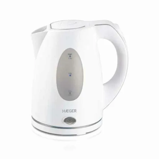 Chaleira Haeger EK-15W.026A Aço Inoxidável Branco 2200 W 1,5 L