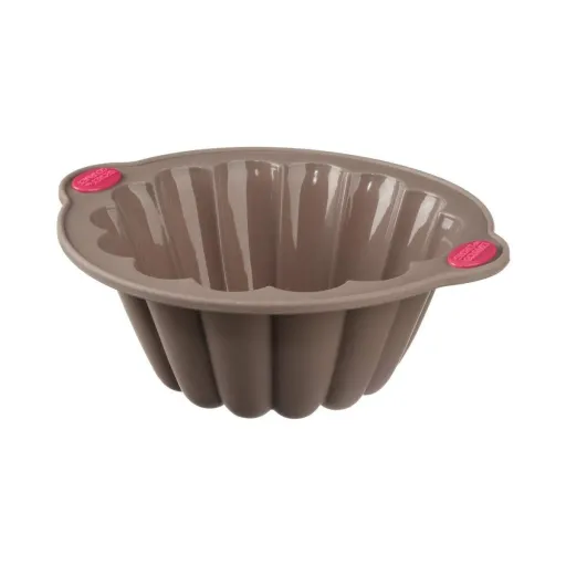 Molde para Bolos Secret de Gourmet Castanho Silicone 22 cm