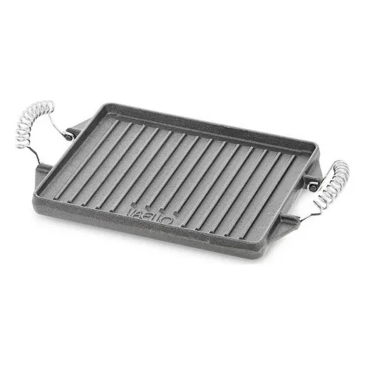 Grelha Grill Vaello Retangular Cinzento Ferro Fundido (27 x 21 cm)