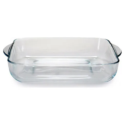 Conjunto de Travessas para Forno 1690037 Transparente Cristal 1 L (2 Unidades)