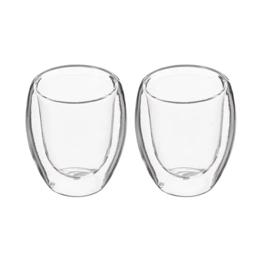 Conjunto de Chávenas de Café Secret de Gourmet Cristal Transparente (7 cl)