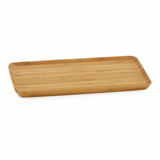 Bandeja de Aperitivos Andrea House Ax70063 Bambu Retangular 27 x 15 x 1,5 cm