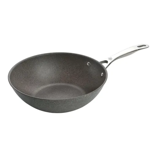 Frigideira Wok Ballarini 75002-815-0 Antracite Aço Inoxidável Alumínio Ø 30 cm (1 Unidade)