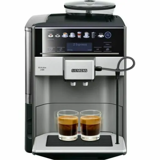 Cafeteira Superautomática Siemens AG TE655203RW 1500 W Preto Cinzento Prateado 1500 W 19 Bar 300 g 1,7 L