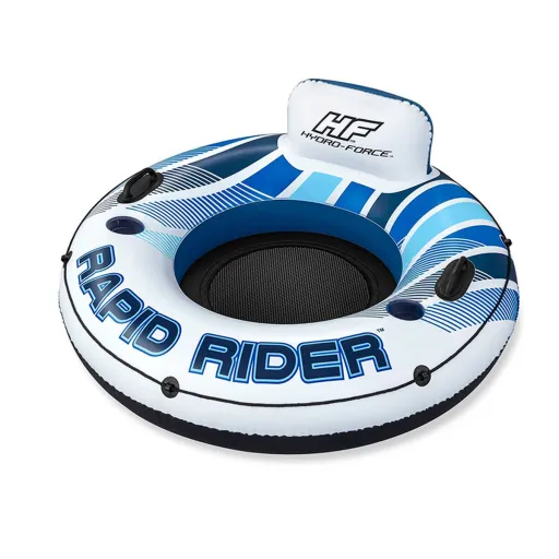 Bestway Roda Insuflável com Pegas Rapid Rider D135 cm Praia e Piscina 43116