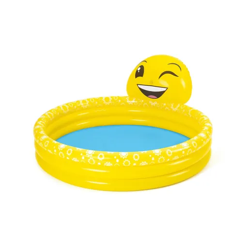 Bestway Piscina Insuflável Infantil Jato Sorriso 165x144x69 cm +2 Anos Jardim 53081