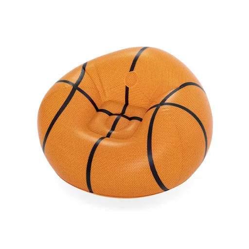 Cadeirão Insuflável Bestway Laranja 114 x 112 x 66 cm Basquetebol