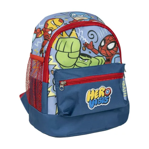 Mochila de Caminhada The Avengers Infantil 25 x 27 x 16 cm Azul