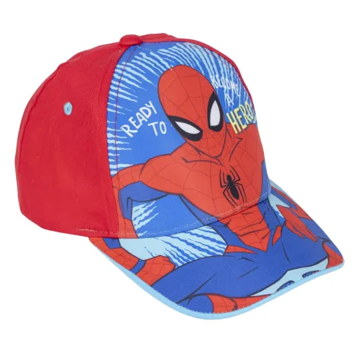 Boné Infantil Spider-Man Vermelho (53 cm)