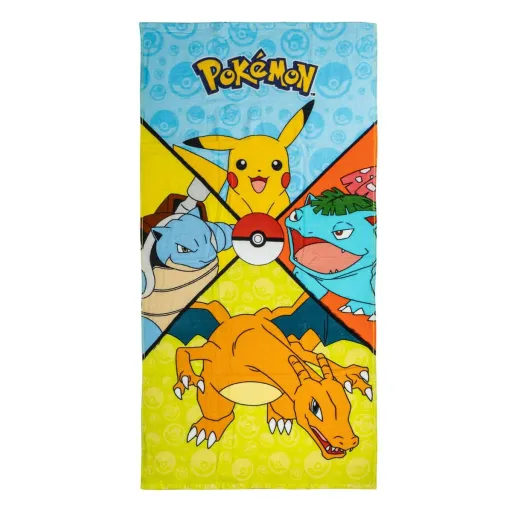 Toalha de Praia Pokémon Multicolor 70 x 140 cm