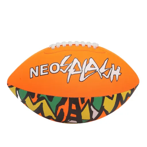 Bola de Rugby Laranja Neopreno