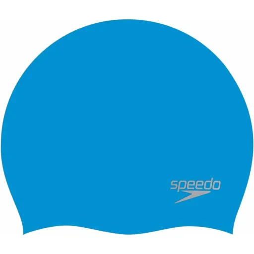 Touca de Natação Speedo 8-70984D437  Azul Preto Silicone Todas as Idades