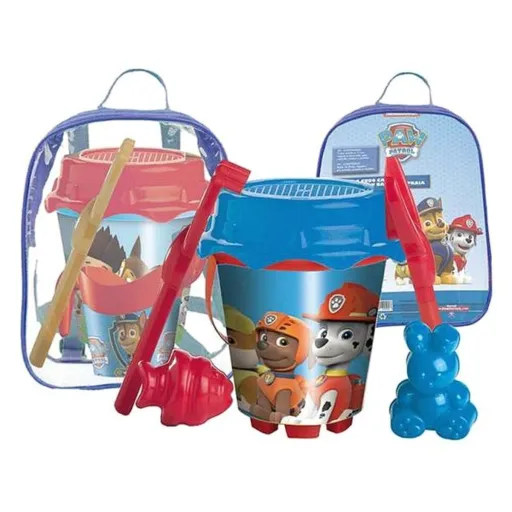 Conjunto de Brinquedos de Praia The Paw Patrol (7 pcs)