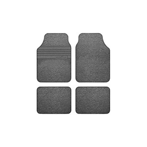 Conjunto de Tapetes de Carro Goodyear GOD9018 Universal Preto (4 pcs)