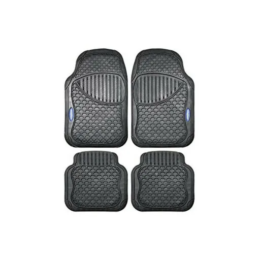 Conjunto de Tapetes de Carro Goodyear GOD9020 Universal Preto (4 pcs)