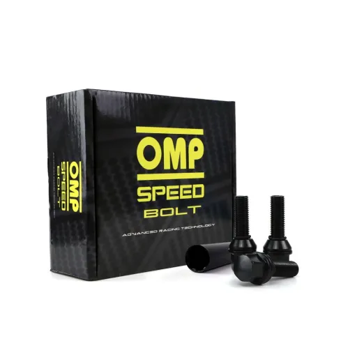 Kit de Parafusos OMP OMPS09761201 28 mm Preto M12 x 1,25