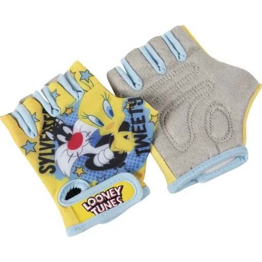 Luvas de Ciclismo Looney Tunes CZ10958 Amarelo Meninos