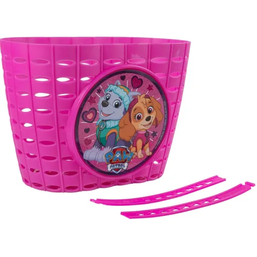 Cesto Infantil para Bicicleta The Paw Patrol Cor de Rosa