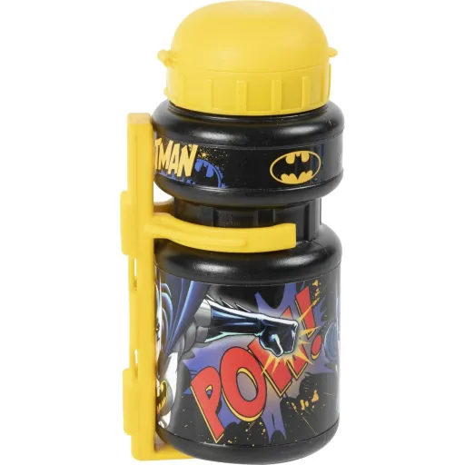 Garrafa Infantil para Bicicleta Batman CZ10969 Amarelo/Preto 350 ml Amarelo