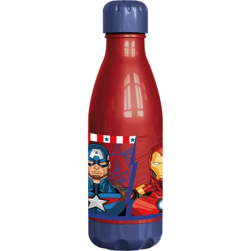 Garrafa de Água The Avengers CZ11265 Uso Diário 560 ml Vermelho Plástico