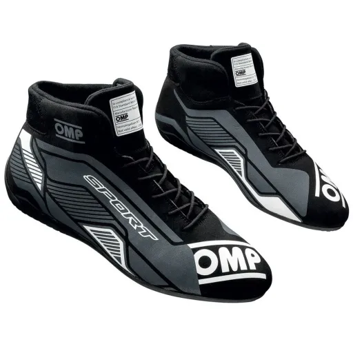 Botas de Corrida OMP SPORT Preto/Branco 39