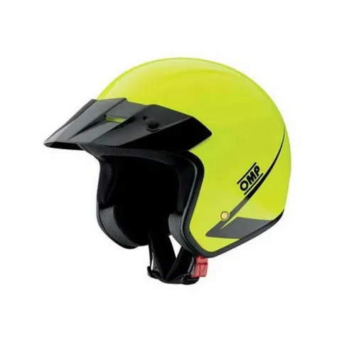 Capacete OMP Star Amarelo Branco S