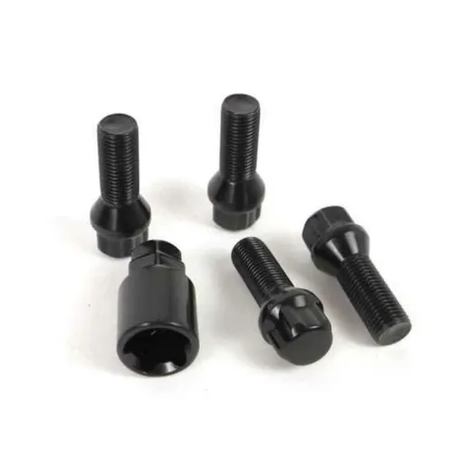 Kit de Parafusos OMP OMPS09831401 M14 x 1,50 4 Uds Preto