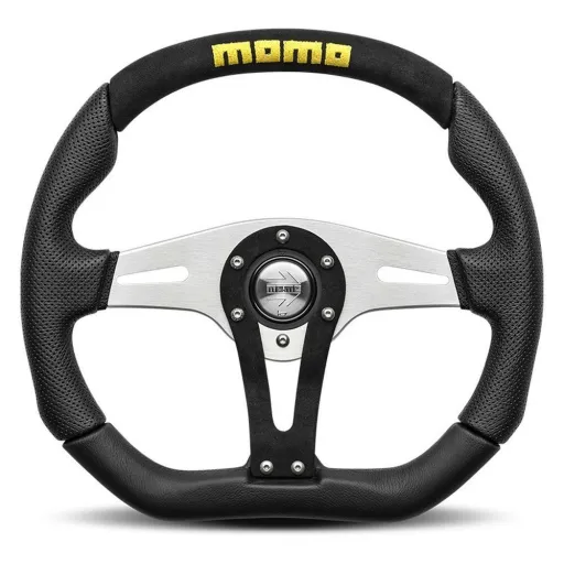 Volante de Corrida Momo TREK Preto Ø 35 cm