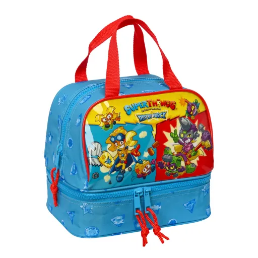 Lancheira SuperThings Rescue Force Azul 20 x 20 x 15 cm