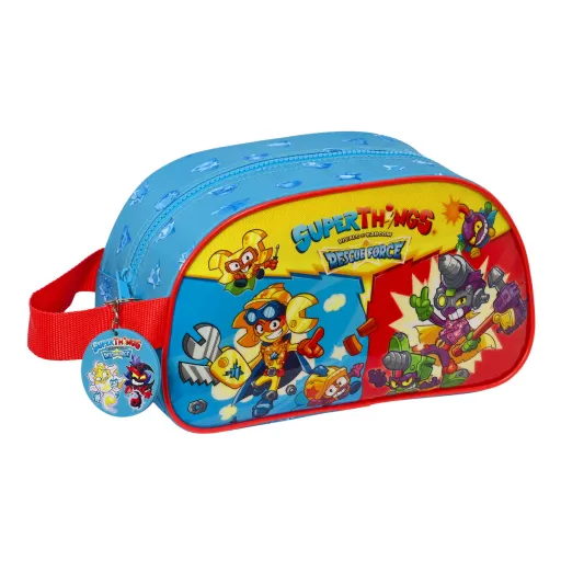 Nécessaire Infantil SuperThings Rescue Force Azul 26 x 15 x 12 cm