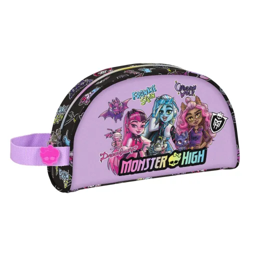 Nécessaire de Viagem Monster High Creep Preto Poliéster 300D 26 x 16 x 9 cm