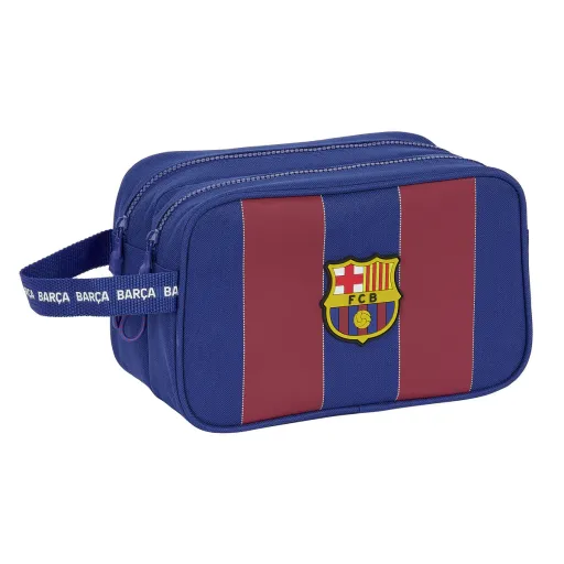 Nécessaire de Viagem F.C. Barcelona Vermelho Azul Marinho Poliéster 600D 26 x 15 x 12.5 cm