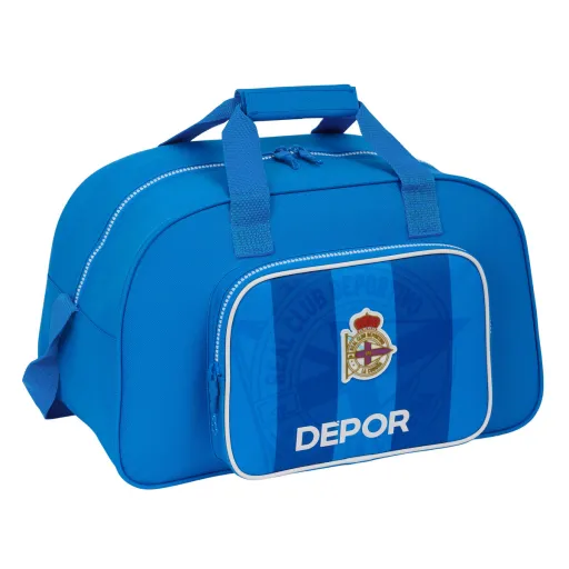 Saco de Desporto R. C. Deportivo de La Coruña Azul 40 x 24 x 23 cm