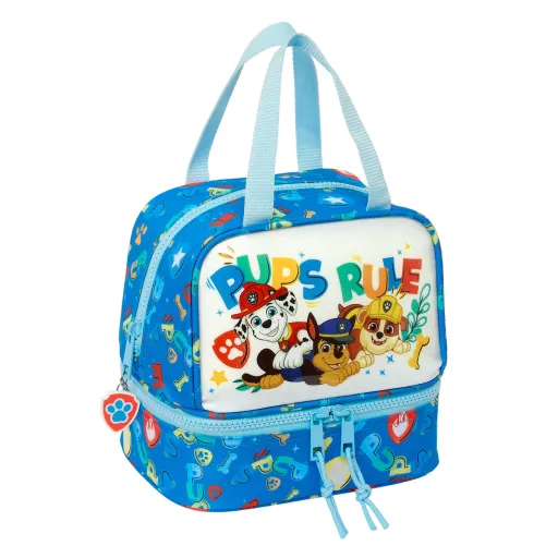 Lancheira The Paw Patrol Pups Rule Azul 20 x 20 x 15 cm