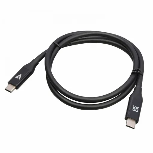 Cabo Micro USB V7 V7USB4-80CM          Preto 0,8 m