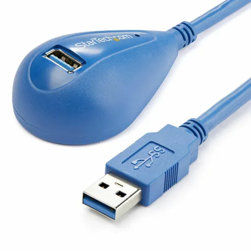 Cabo USB Startech USB3SEXT5DSK Azul 1,5 m