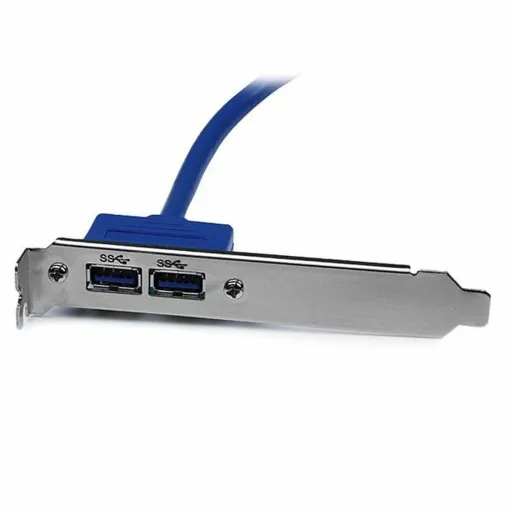 Cabo USB Startech USB3SPLATE           IDC Azul