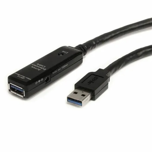 Cabo USB Startech USB3AAEXT5M          USB A Preto